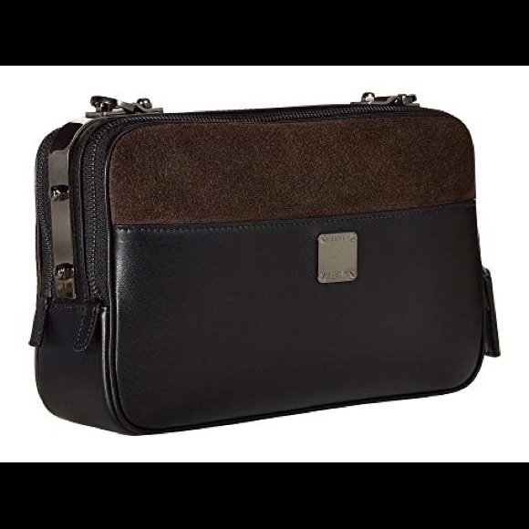 MCM Bags Mcm Cubism Suede Crossbody Medium Clutch Crossbody Poshmark